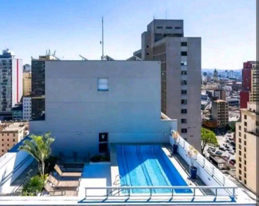 Studio Flex Com Garagem E Piscina No Centro De Sp São Paulo Zewnętrze zdjęcie